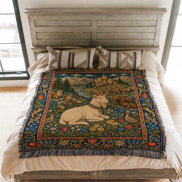 The White Ibex of the Mountain Vale Blanket