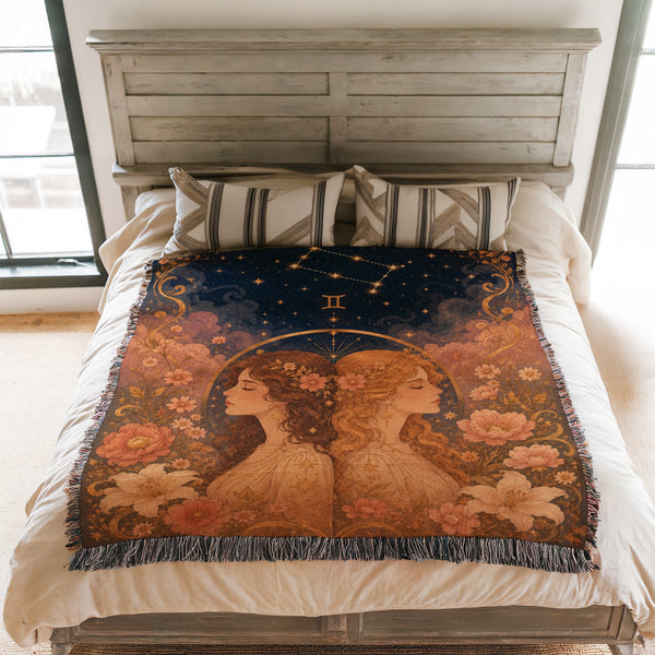 Gemini Celestial Twins Blanket