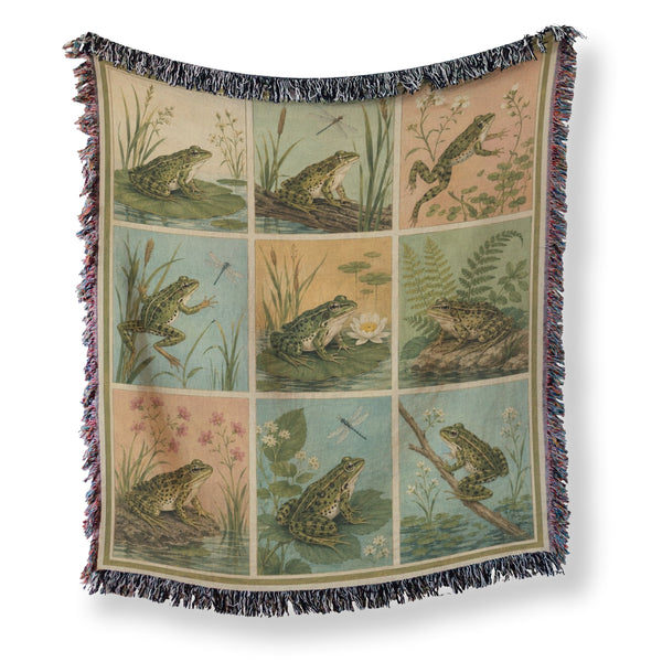 Vintage Frog Pond Blanket