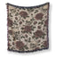 Skulls & Crimson Roses Blanket