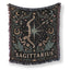 Sagittarius Celestial Archer Zodiac Blanket
