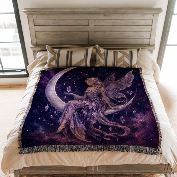 Amethyst Crescent Fairy Blanket