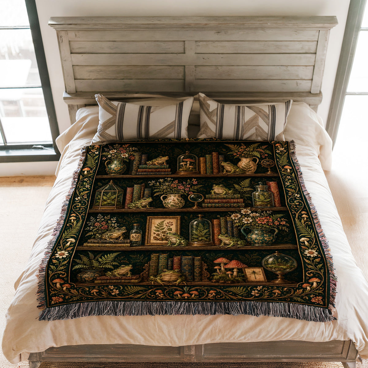 Enchanted Frog Library Blanket