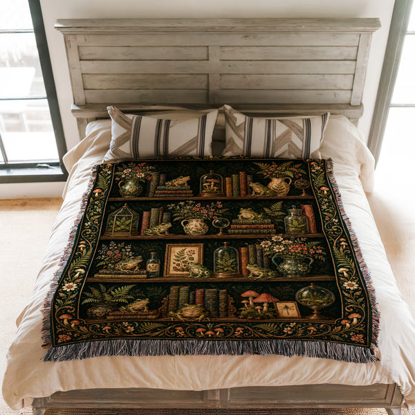 Enchanted Frog Library Blanket