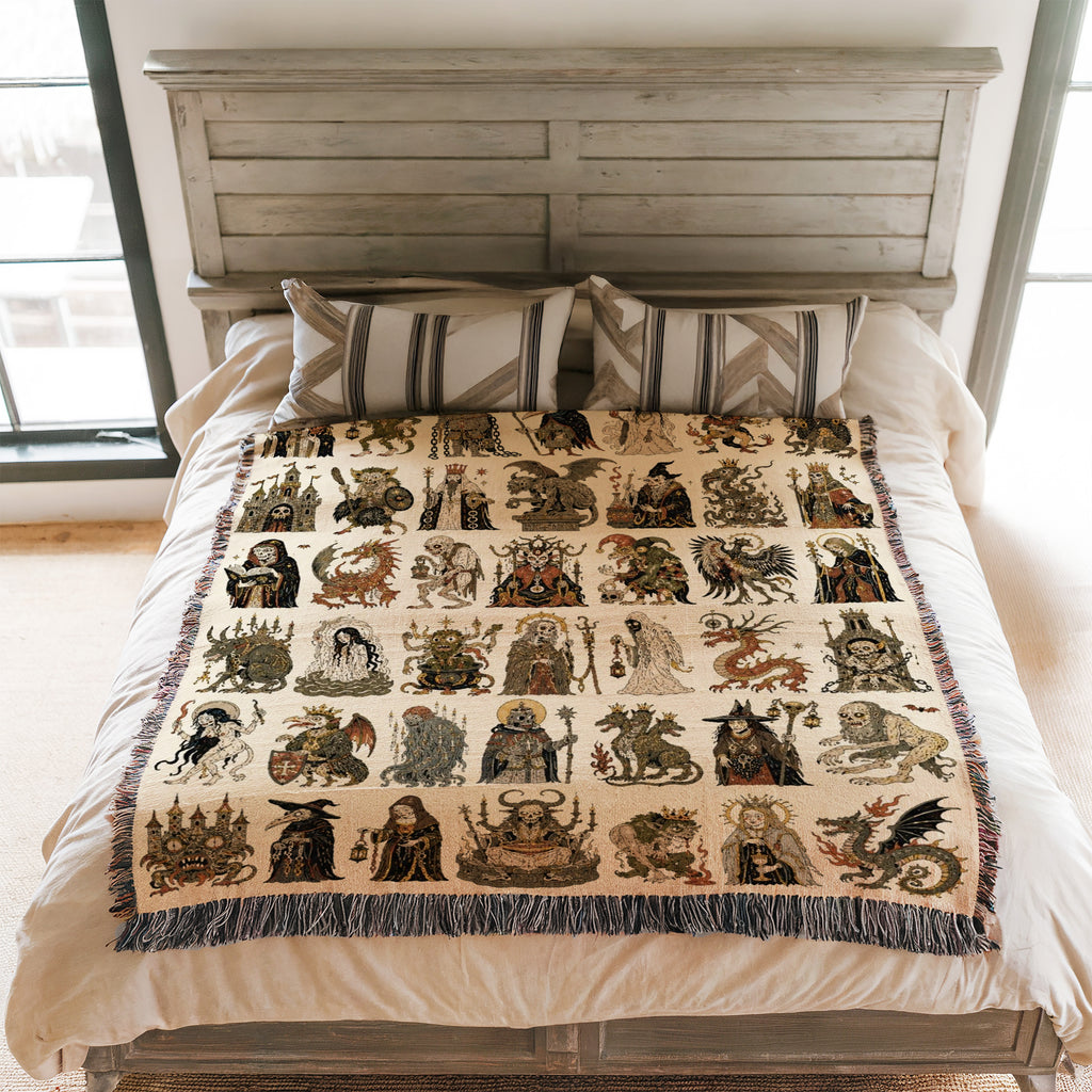 Gothic Bestiary Blanket