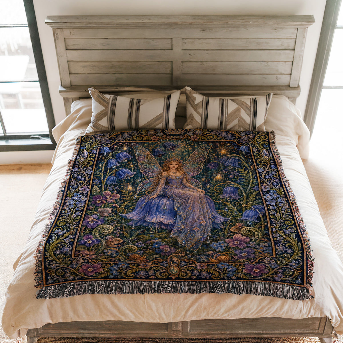 Bluebell Fairy Queen Blanket