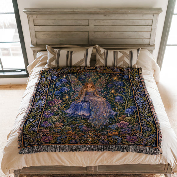 Bluebell Fairy Queen Blanket