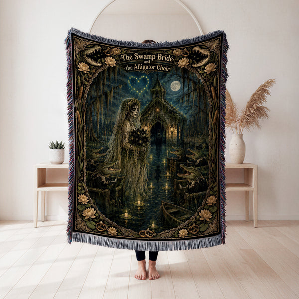 The Swamp Bride & Alligator Choir Blanket