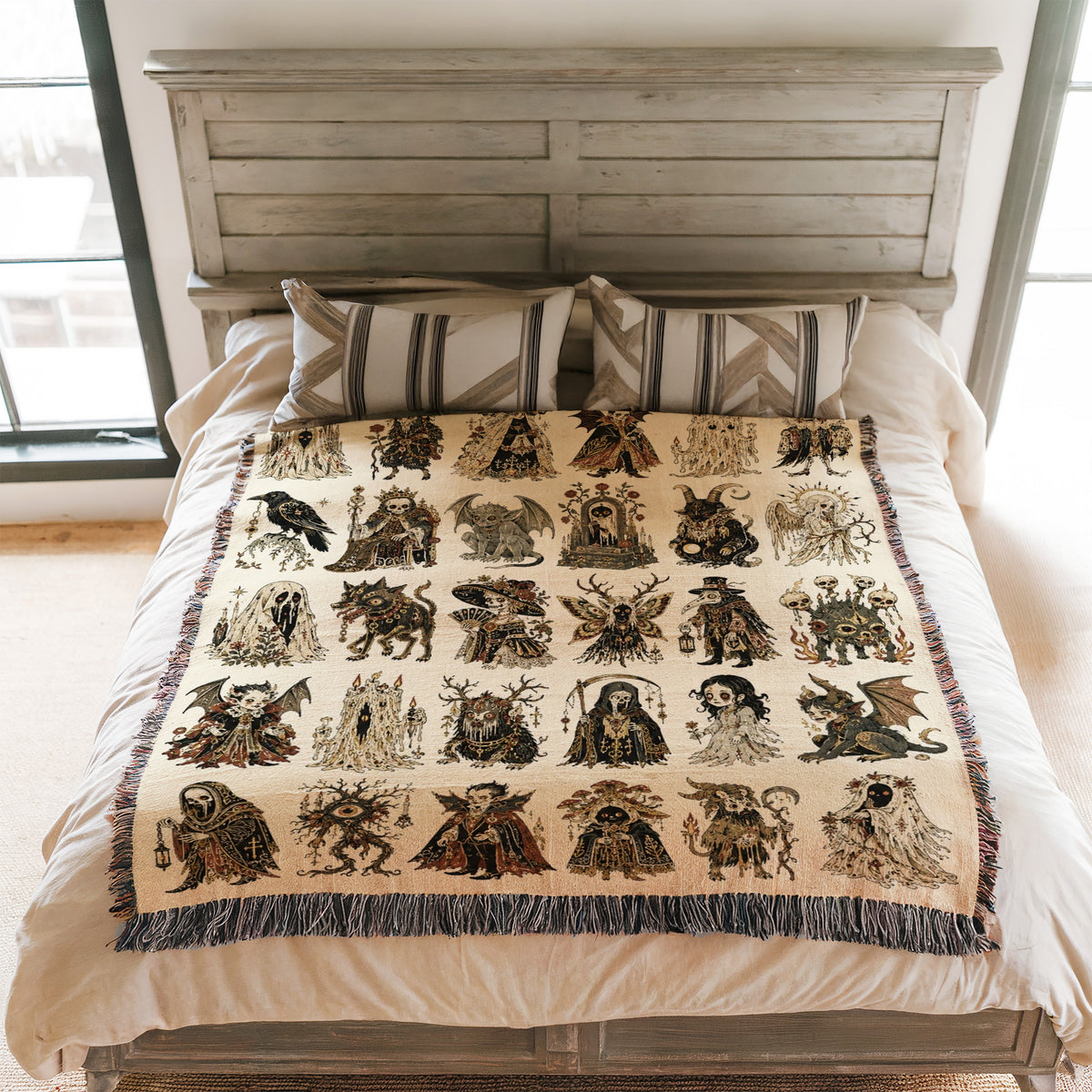 Haunted Gothic Bestiary Blanket