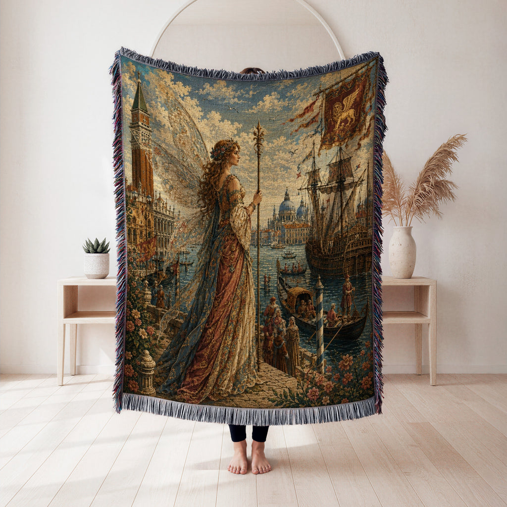 Venetian Harbour Fairy Blanket