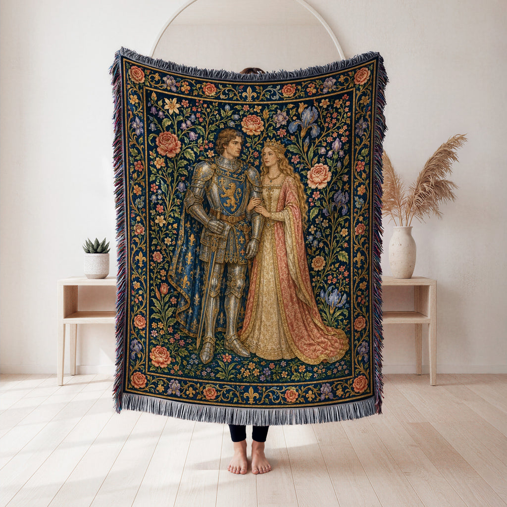 The Knight & Princess of the Vale Blanket