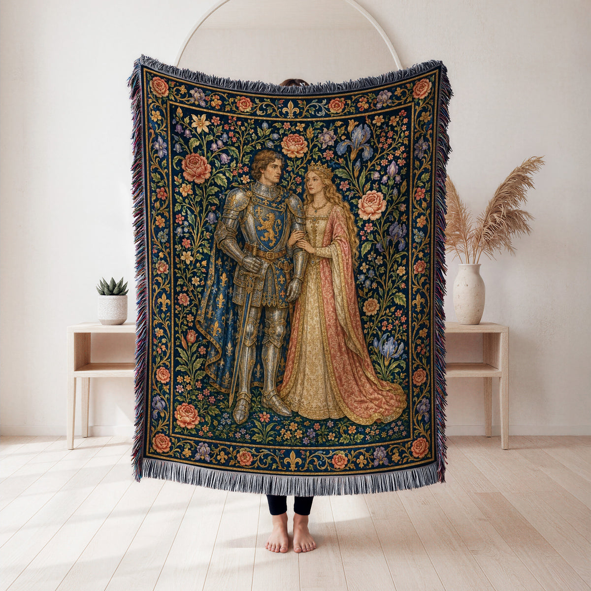 The Knight & Princess of the Vale Blanket