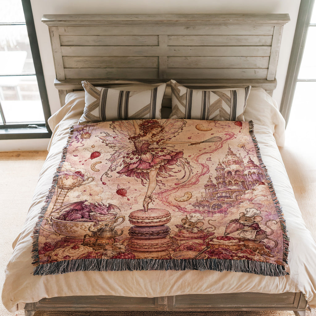 Macaron Fairy Patisserie Blanket