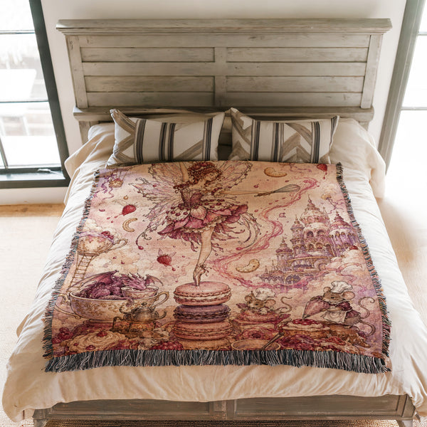 Macaron Fairy Patisserie Blanket