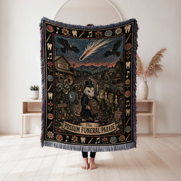 The Possum Funeral Parade Blanket