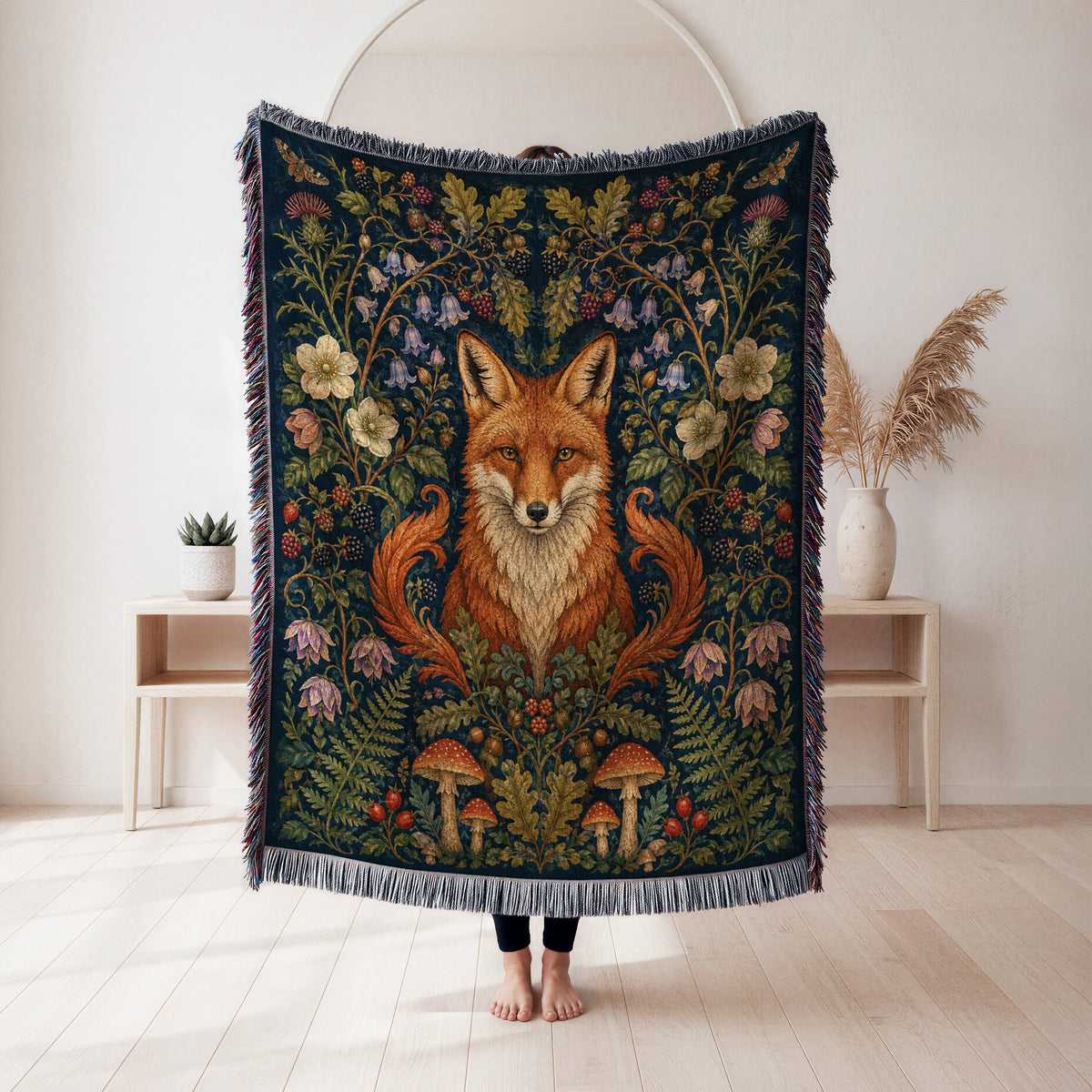 The Fox of the Blackberry Wood Blanket