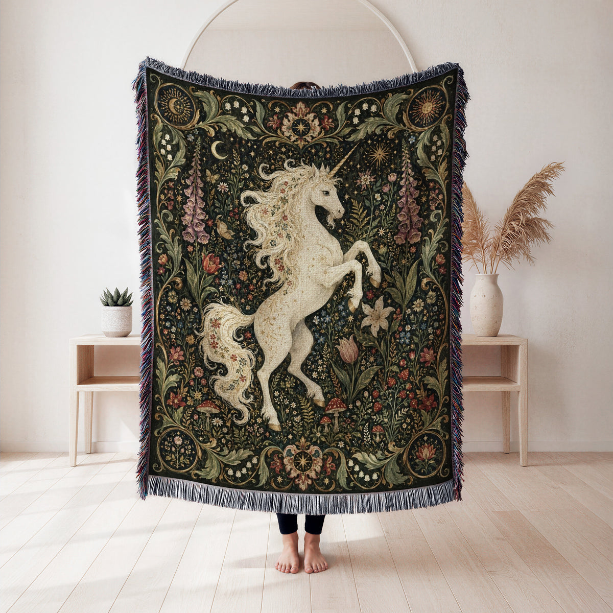 The Starlit Wildflower Unicorn