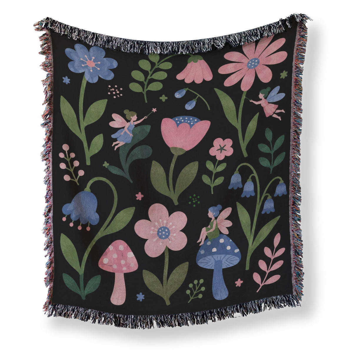 Fairies of the Flower Patch Blanket