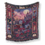 Crimson Castle Dragon Reader Blanket