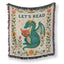 Let's Read Dragon Book Lover Blanket