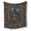 Raven at Moonrise Blanket