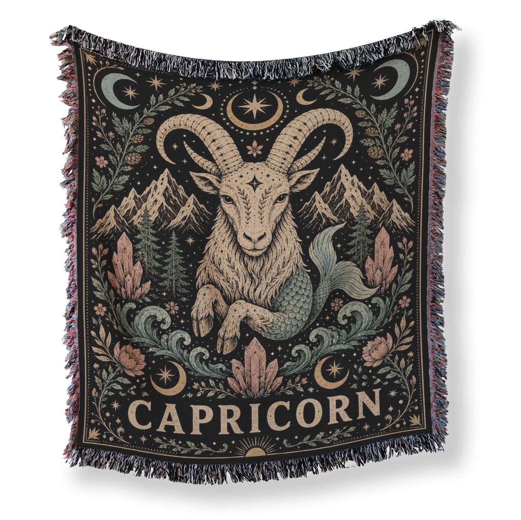 Capricorn Sea-Goat Zodiac Blanket