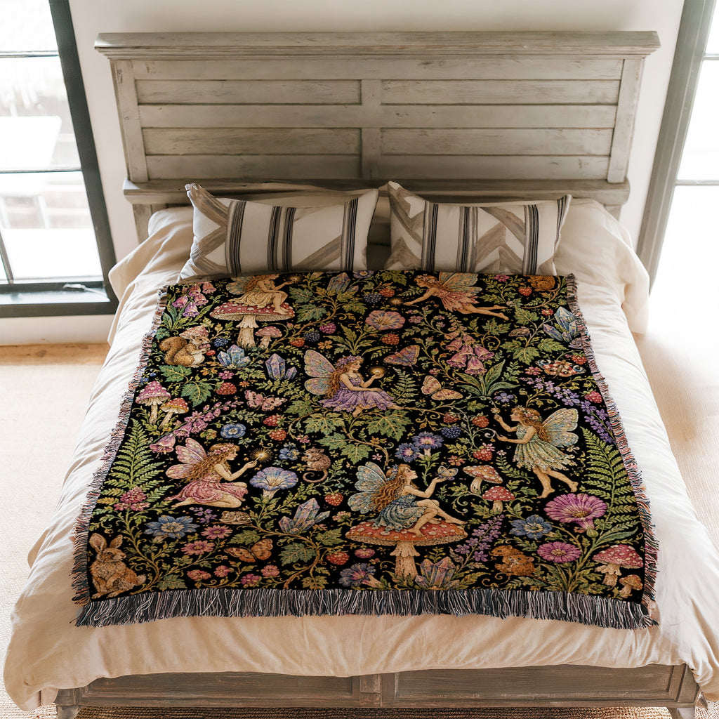 Fairy Garden Woodland Blanket