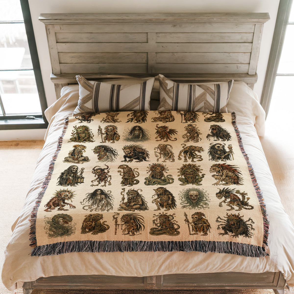 Ancient Legends Bestiary Blanket