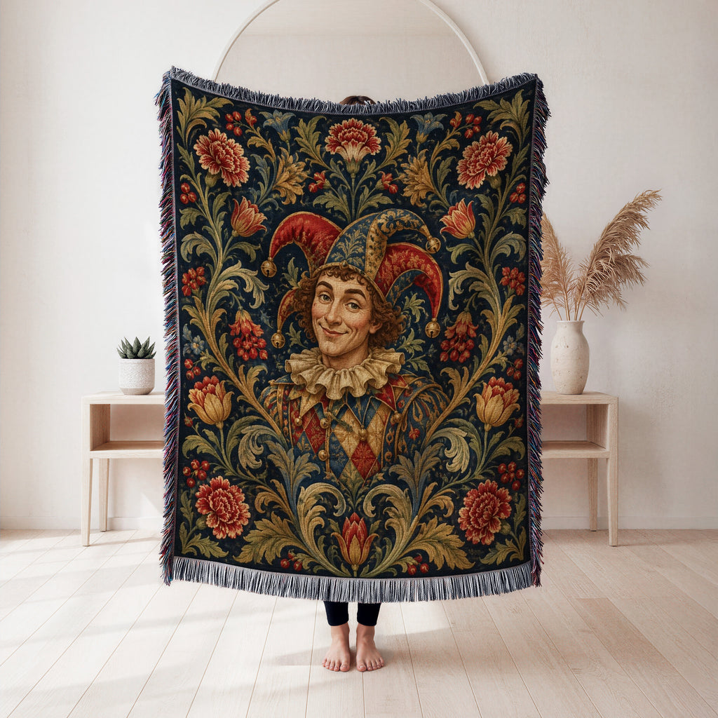 The Merry Court Jester Blanket