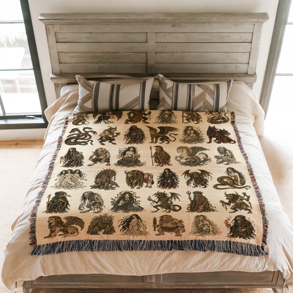Wild Mythic Beasts Blanket