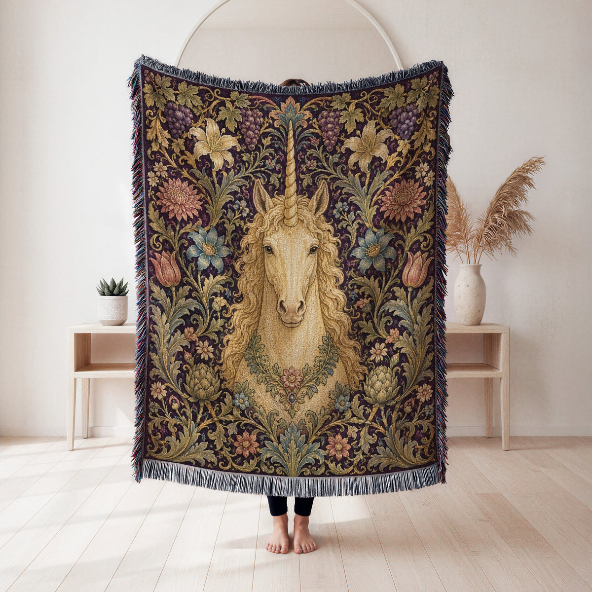 The Vineyard Unicorn Blanket