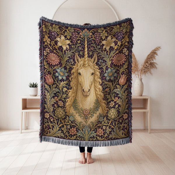 The Vineyard Unicorn Blanket