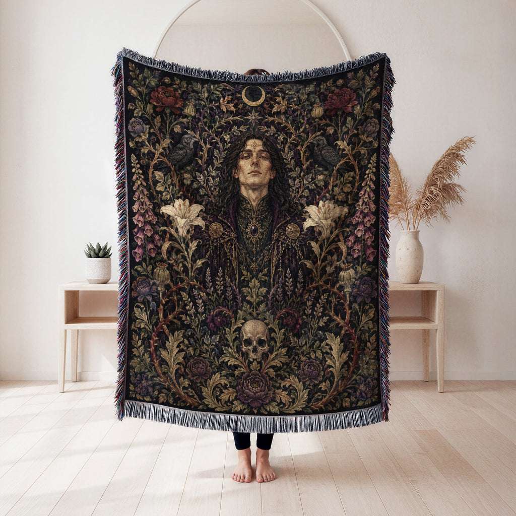 The Lord of the Raven Court Blanket