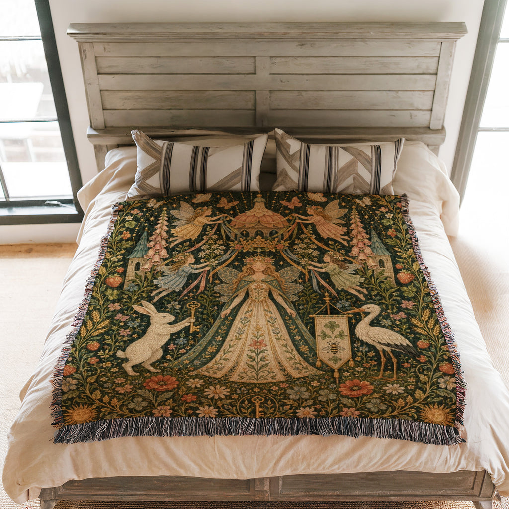 Fairy Queen of the Meadow Blanket