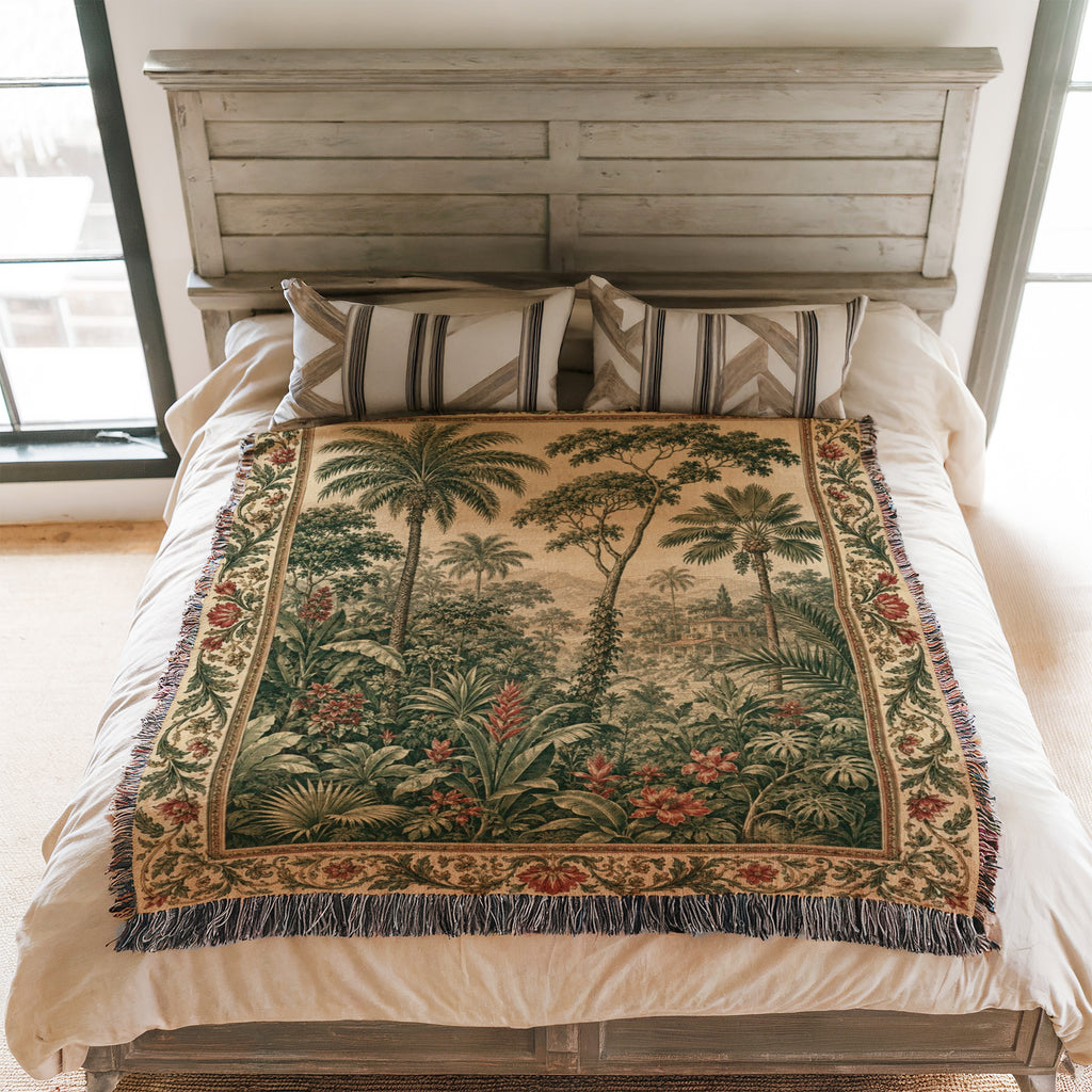 The Heritage Palm Garden Blanket