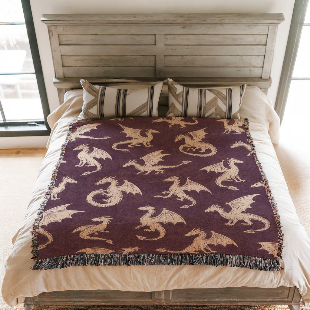 Vintage Dragon Blanket