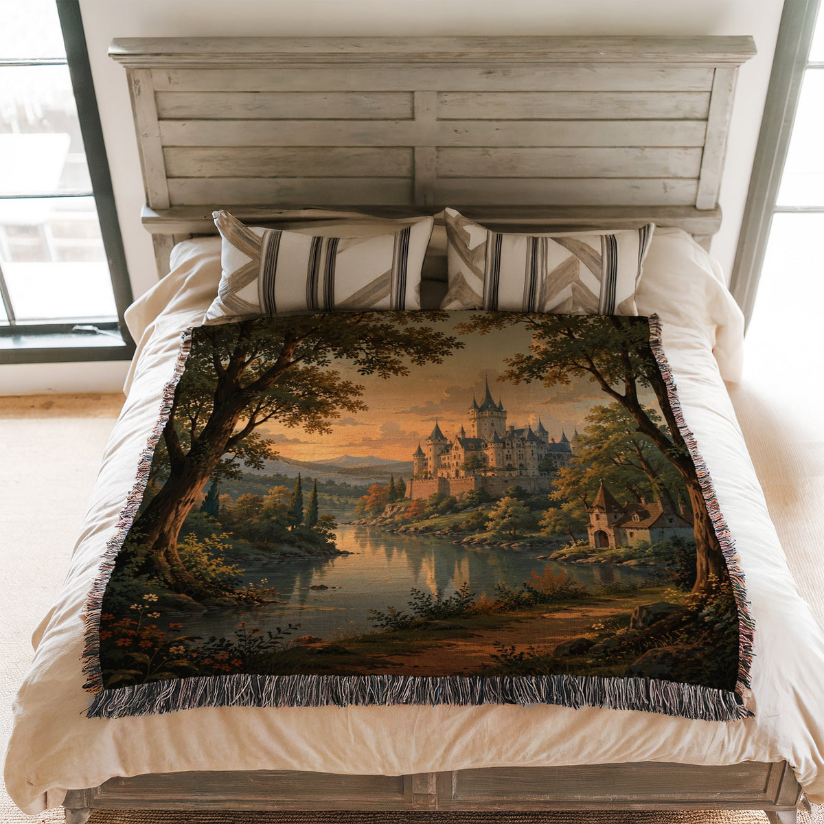 The Lakeside Castle Blanket