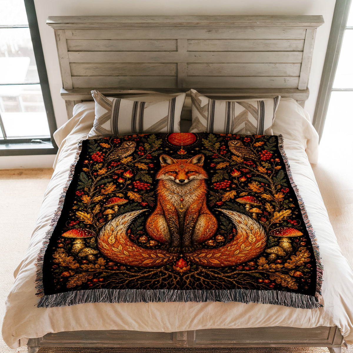 The Ember Fox of the Enchanted Grove