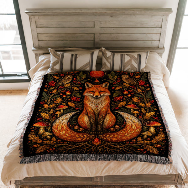 The Ember Fox of the Enchanted Grove