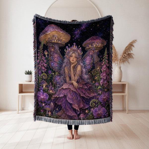 The Violet Mushroom Fairy