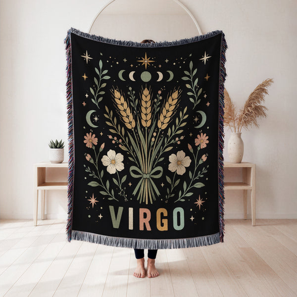 Virgo Celestial Harvest Blanket