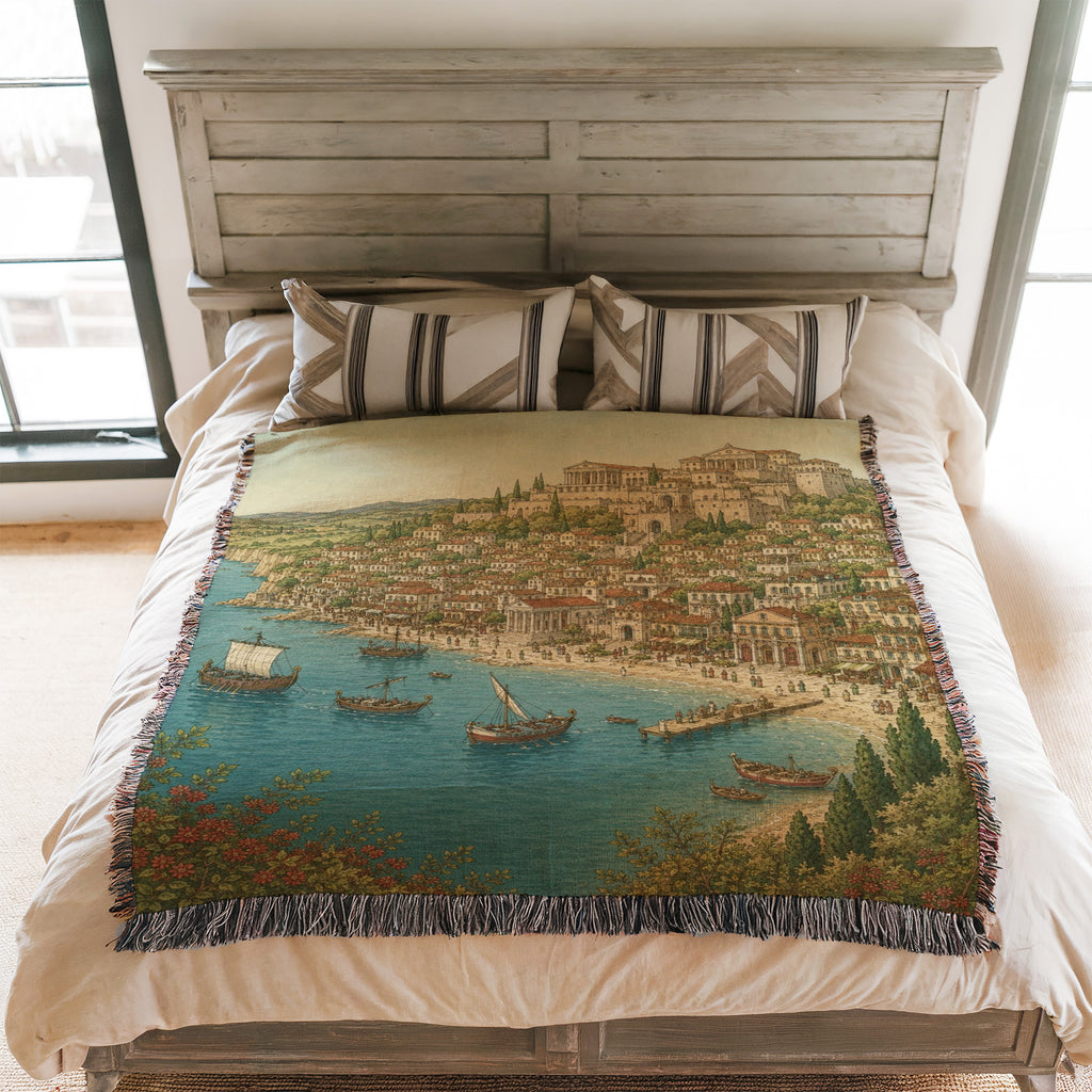 Harbour of the Old Kingdom Blanket
