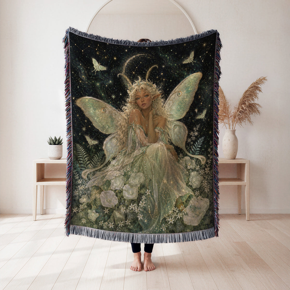 The Lunar Moth Fairy