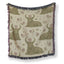 Taurus Floral Bull Pattern Blanket
