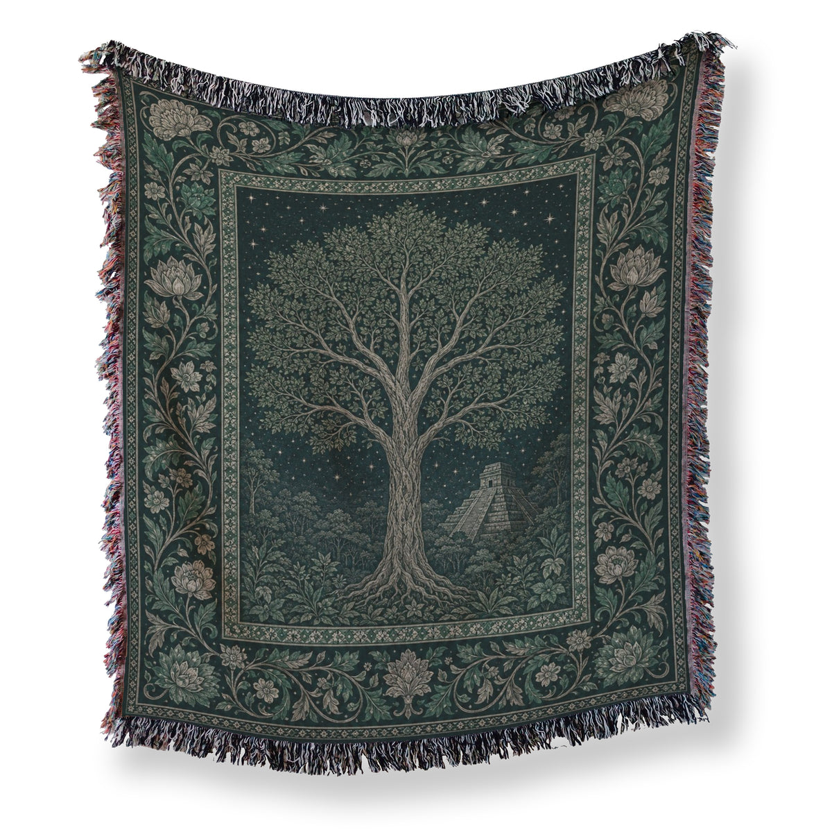 Temple Beneath the Stars Blanket