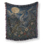 The Moonlit Silver Dragon Blanket