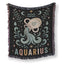 Aquarius Celestial Water Bearer Blanket