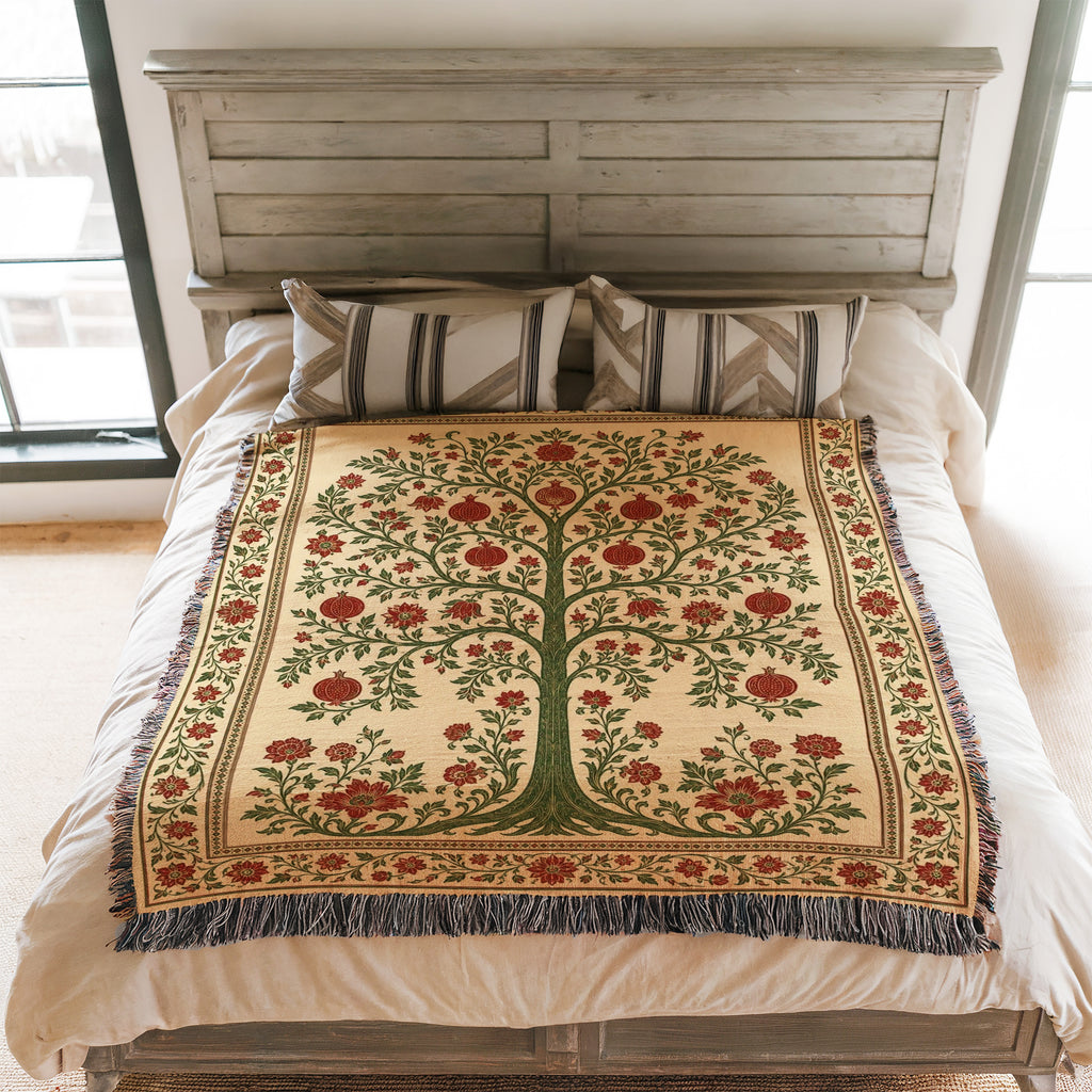 The Pomegranate Tree Blanket