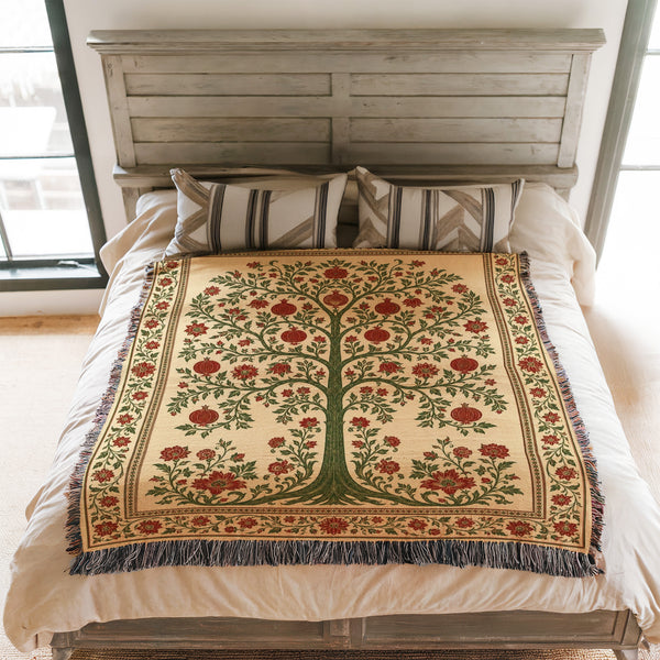 The Pomegranate Tree Blanket