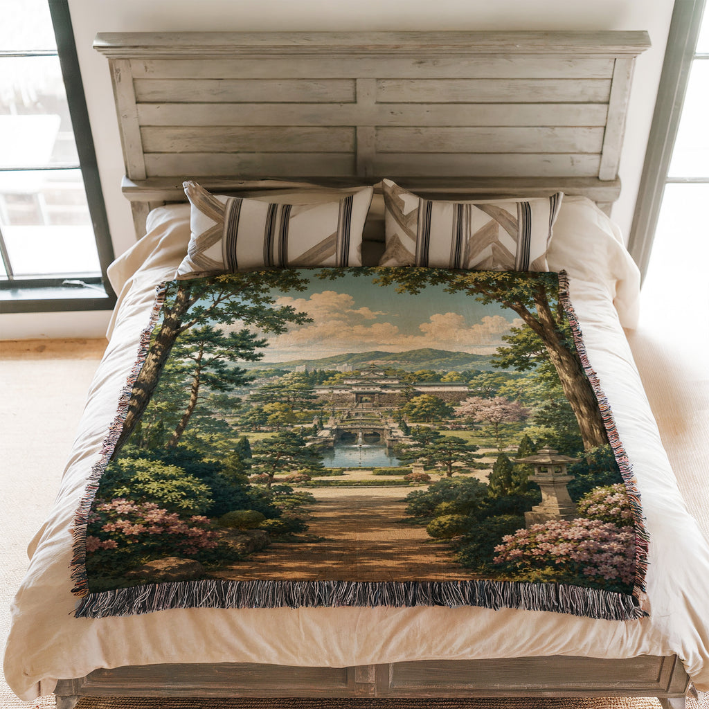 The Palace Garden Path Blanket